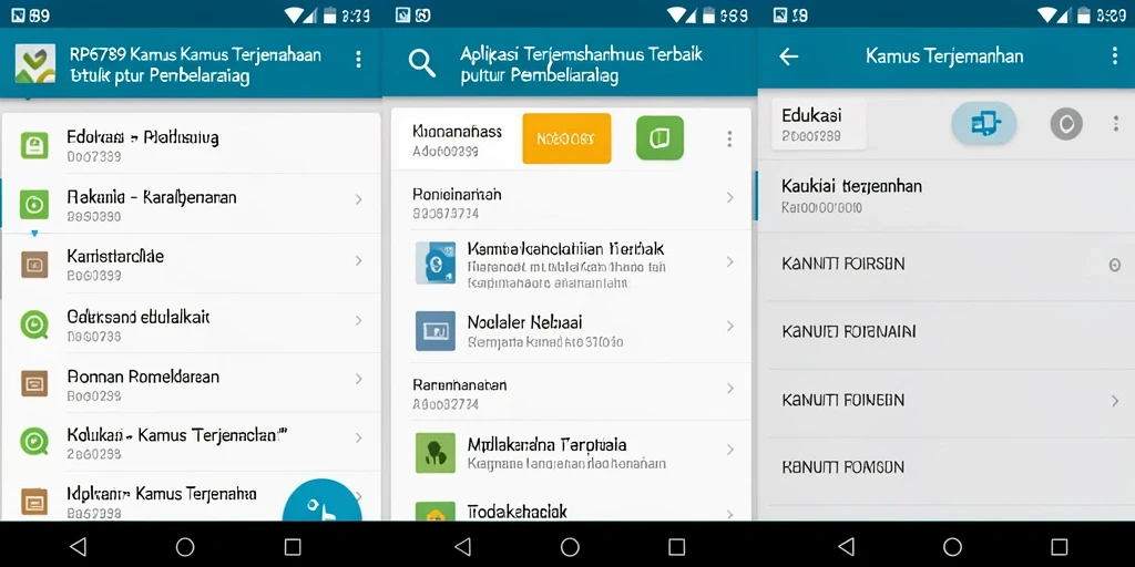 Tampilan antarmuka RP6789 yang user-friendly dan fungsional.